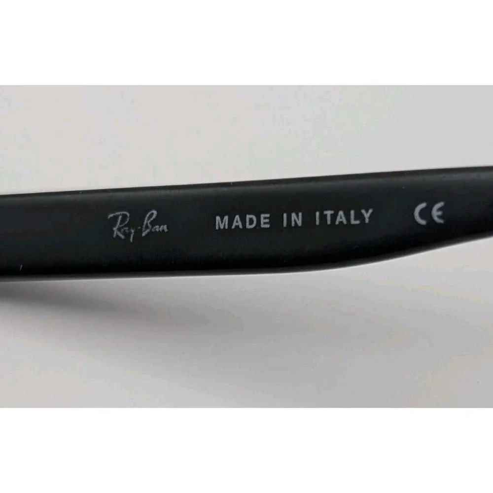 Ray-Ban RB 3256 006 Black Metal Eyeglasses Sunglasses Frames Only 58-18 Italy